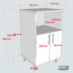 Mueble de Microondas